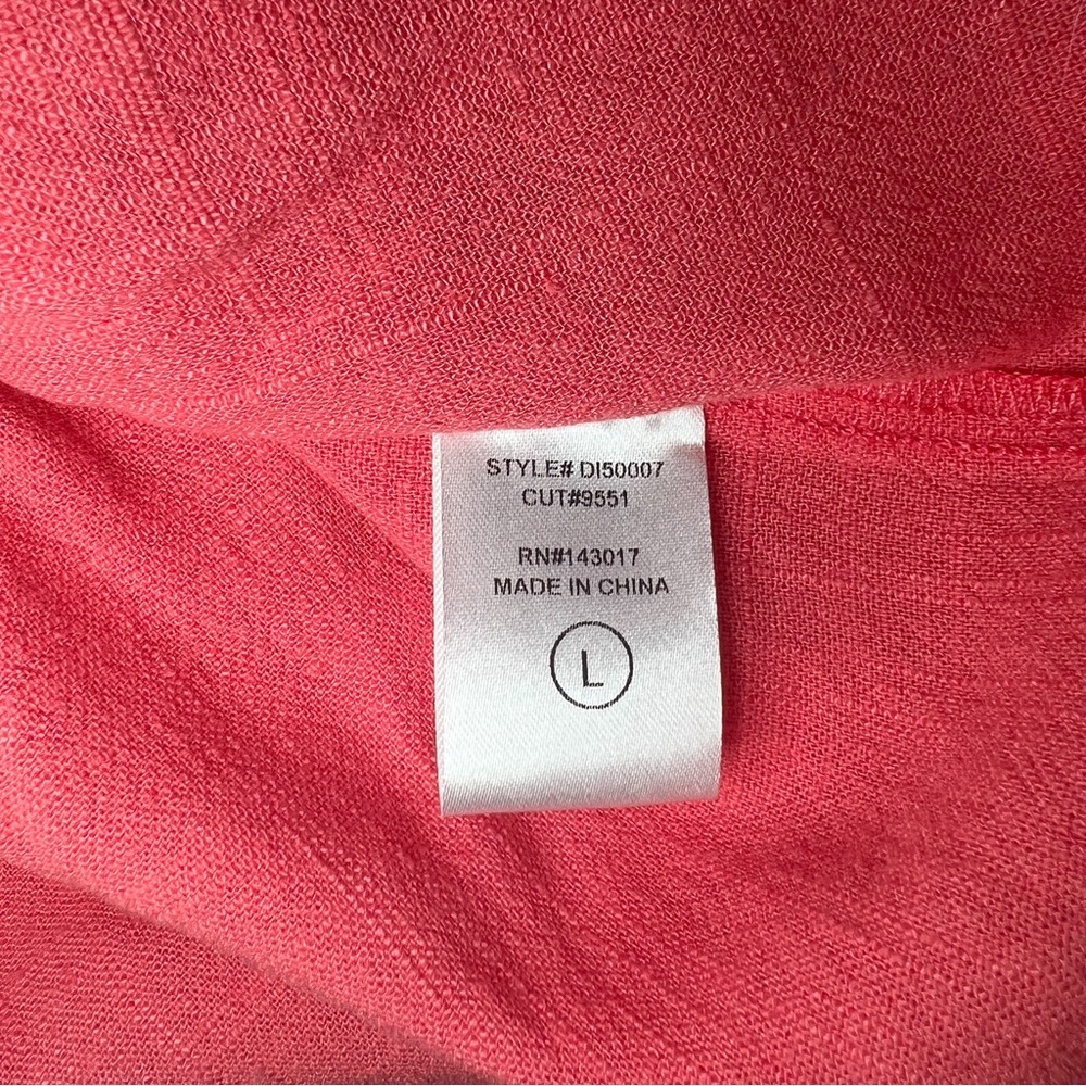 Ces Femme Coral Pink Mini Dress - Picture 3 of 4